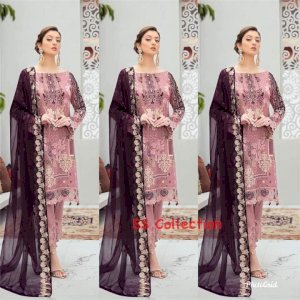 ইন্ডিয়ান পার্টি ড্রেস কালেকশন  এমব্রয়ডারি ওয়েটলেস পার্টি ড্রেস 