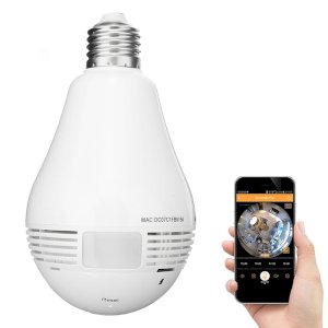 360-degree Panoramic IP Camera light