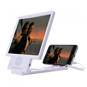 3D Enlarged Screen - White