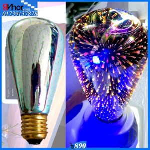 3D RETRO BULB