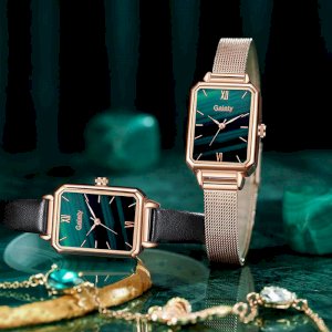 Women Fashion Quartz Luxury  Waterproof Watch with Bracelet