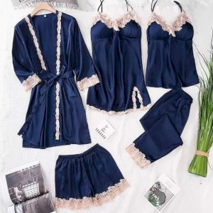 Silk Satin Nighty Hot Dress