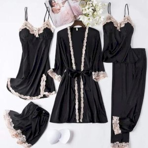 Silk Satin Nighty Hot Dress